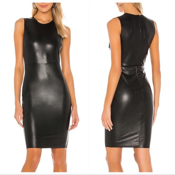 Commando Faux Leather Signature Dress Size S - Picture 5 of 11